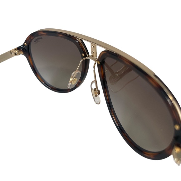 Carrera Men’s Sunglasses 1003SSAM Havana gold aviator 100% UV protection - Picture 8 of 11